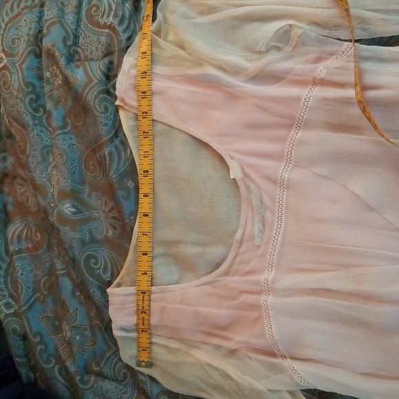 Victorian Trading Company Hopeless Romantic Victorian Pink Chiffon Dress - Picture 10 of 10